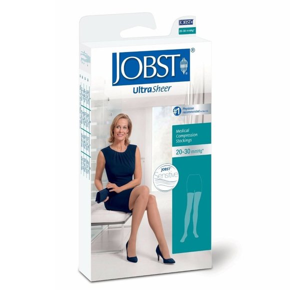 Jobst UltraSheer Compression Stockings 20-30 mmHg - Picture 3 of 5